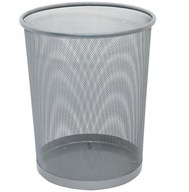 KOSZ NA ŚMIECI METALOWY BIÓRKOWY 19L WYSOKOŚĆ 34cm