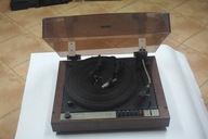 Gramofon G-603 Bernard Unitra Fonica brązowy zawiasy sprężynowe