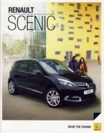 Renault Scenic prospekt 11 2014 model 2015 polski