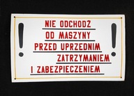 Tabliczka tablica szyld emaliowany Huta Katowice, oryginał PRL emalia Śląsk