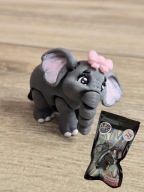 Figurka Słonia z kokardką 3d - Druk3d fidget mixGadzet