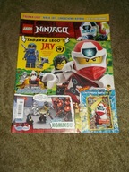 LEGO NINJAGO 7/2020 Ninja Jay z łańcuchem 2 plakaty, Komiksy, Labirynty,gry