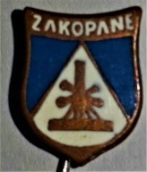 Odznaka - Herb Zakopane - mała
