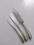 Sztućce środka stołu , dwa noże do masła i sera wzór Birka