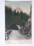Tatry Zakopane Dolina Strążyska skała Tablica E. Jelinka Giewont 1907 rok