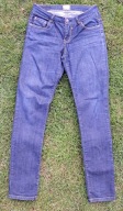 Spodnie damskie Colours strech jeans granat 38/M pas 80 dł.111, BDB