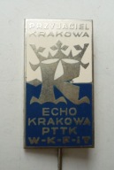 Przyjaciel Krakowa ECHO KRAKÓW gazeta prasa PTTK PRL WKFiT
