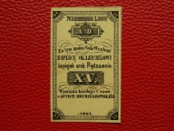 HRUBIESZÓW - APTEKA HRUBIESZOWSKA - 15 kopiejek 1861 rok