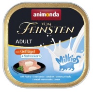 Karma mokra dla kota Animonda Vom Feinsten Milkies drób w śmietanie 100g