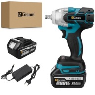 ZAKRĘTARKA UDAROWA AKUMULATOROWA KLUCZ UDAROWY SILNIK BEZSZCZOTKOWY BATERIA