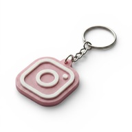 Brelok NFC Instagram Z Twoim Profilem Zbliżeniowy Personalizowany NFC Tag