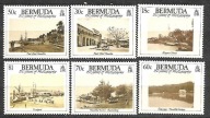 BERMUDY - 150 lat fotografii -historyczne widoki 1989 ** Mi 544-9 (465)