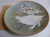 Talerz ptak Pardwa Limoges Haviland autor Basil EDE 23 cm