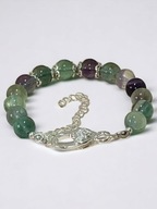 Fluoryt...bransoletka z ochronnego fluorytu