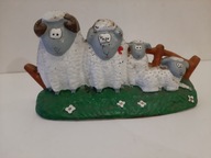 RETRO Dekoracja ogrodowa żeliwny OWIECZKI MOCNY DEKORACYJNY