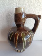 CERAMICZNA BUTELKA DZBANEK WAZON