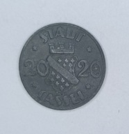 CASSEL - 20 PFENNIG 1920 - cynk / niemagnetyczna