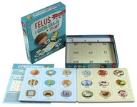 GRA PLANSZOWA FELUŚ I GUCIO GRAJĄ W SYLABY EDYUKACYJNA NASZA KSIĘGARNIA