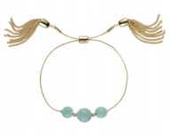 POZŁACANA 18-KARATOWYM ZŁOTEM BRANSOLETKA DARCIE Z KWARCEM AVON