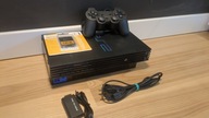 PlayStation 2 Fat Pad Dualshock 2 + Karta 64MB FMCB + Wideo + Gra [PS2]