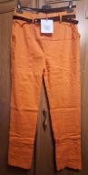 Spodnie gnieciuchy pomarańczowe roz. XL