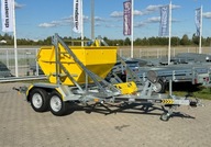 Lorries Przyczepa TPB27-4925 do transportu bebna z kablem pojemnik budowl