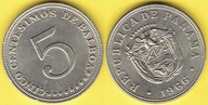 Panama 5 Centesimos 1966 r.