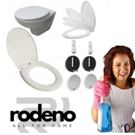 DESKA SEDESOWA WOLNOOPADAJĄCA TOALETA ŁAZIENKA DESKI SEDES BIAŁA