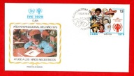 Kuba / Koperta FDC / 2407 ( Międzynarodowy Rok Dziecka ) 1979 r.
