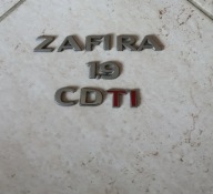 Napis Znaczek Litery 1.9 Cdti Opel Zafira