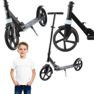 HULAJNOGA DLA DZIECI I DOROSŁYCH SKŁADANA MIEJSKA KOMPAKTOWA DUŻE KOŁA 200