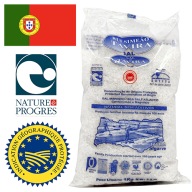 SZARA SÓL MORSKA PORTUGALSKA TAVIRA 1KG - CELTYCKA RZEMIEŚLNICZA - MAGNEZ!