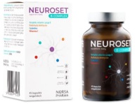 Witamina B Kompleks Norsa Neuroset B1 B2 B3 B6 B12 Folian Cytykolina 45kaps