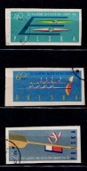 POLSKA -Fi:1110-1112 A cięte z 1961 r (kasowane )