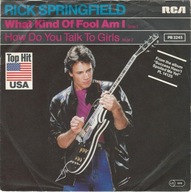 Rick Springfield – What Kind Of Fool Am I - 7" - EX