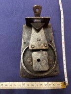 barokowy zamek do starej skrzyni, drzwi lub mebla ładny stan brak klucza /5