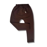 Chrisma Spodnie materiałowe dresowe slim z kieszonką dla chłopca 116 6 lat