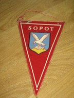 SOPOT proporczyk z PRL