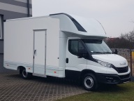 IVECO DAILY KONTENER NISKOPODŁOGOWY 4,43x2,23x2,42 SKLEP FOODTRUCK BAR AC