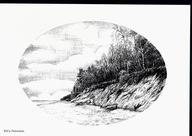 Klif w Dziwnówku - przedruk