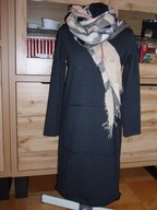 MAKADAMIA prosta dresowa sukienka r. 38