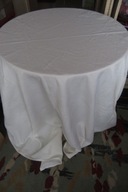 DUŻY OBRUS NA STÓŁ BIAŁY