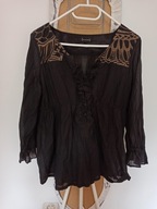 ST-MARTINS Tunika ołówkowa haft żabot L