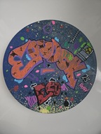 Praca artystyczna na płycie winylowej