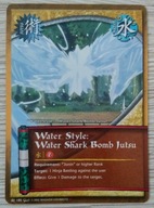 Karta Naruto CCG Jutsu Water Shark Bomb - J-185
