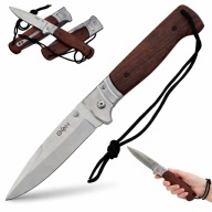 NÓŻ MYŚLIWSKI SURVIVALOWY SKŁADANY WOJSKOWY TAKTYCZNY BSH POTĘŻNY 27,5 CM