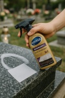 Płyn czyszczący do nagrobków, pomników granit, marmur, lastriko 250ml 2w1