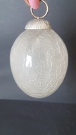 Szklana zawieszka Jajo Bombka vintage art design