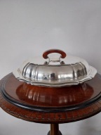 Głęboka patera do dań gorących z nakrywką