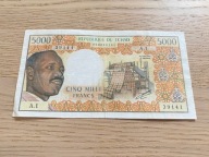 Czad - 5000 franków